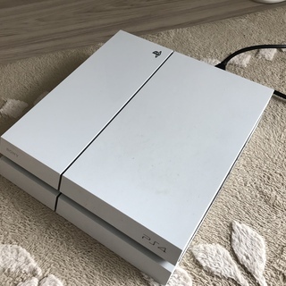 【 ソフト付き】PS4白本体