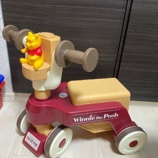 くまのプーさん　おしゃべりウォーカーライダー　手押し車