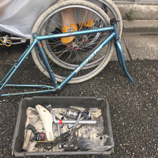 クロモリMTB レストアベース