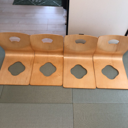 和座椅子　4個セット
