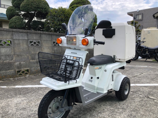 後期型ジャイロX ミニカー登録　整備済　ウーバーデリバリー仕様