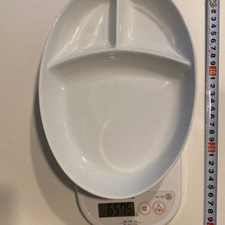 仕切り付き平皿　　４枚セットの画像