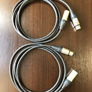 Belden 1813A XLRケーブル (2m)✖️2