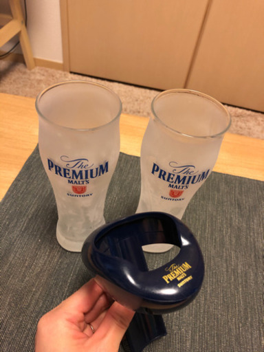 プレモル✨神泡サーバーandグラス2客‼️
