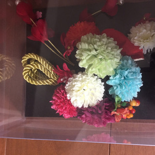 髪飾り💐帯飾りの画像
