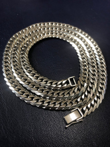 プラチナネックレス(pt850)  100グラム　60センチ