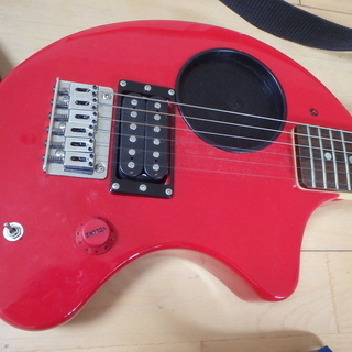 ミニギター ZO-3 フェルナンデス FERNANDES ZO-3 ぞうさん スピーカーアンプ内蔵 9V電池使用 完動品の画像