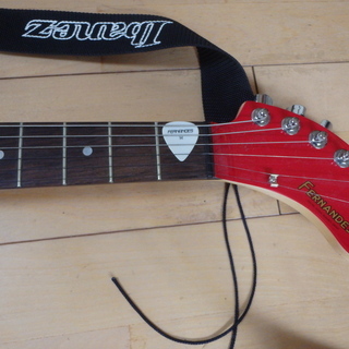 ミニギター ZO-3 フェルナンデス FERNANDES ZO-3 ぞうさん スピーカーアンプ内蔵 9V電池使用 完動品の画像