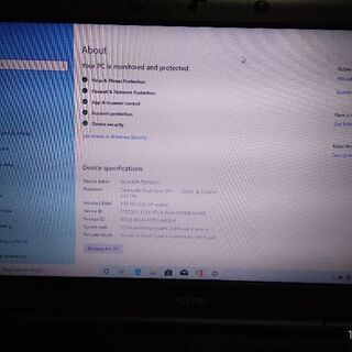 中古 Fujitsu Lifebook A540/Bノートパソコンの画像