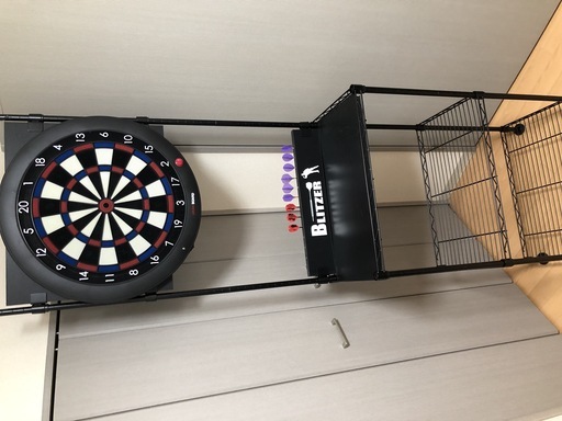 【GRAN BOARD 2 ブルー（廃盤）】&【ダーツスタンド BSD21-BKセット】ご家庭で本格ダーツ！