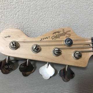 【ベース】SQUIER ( スクワイヤ ) / Affinity Jazz Bass V Black【SQUIERのベースケース付き】値下げ！の画像
