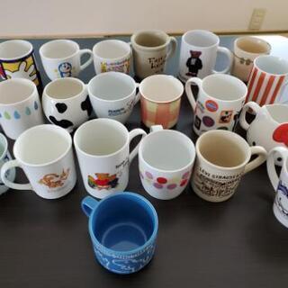 マグカップたくさんの画像