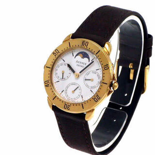 美品】SEIKO セイコー/AVENUE アベニュー/クオーツ/腕時計/ムーン