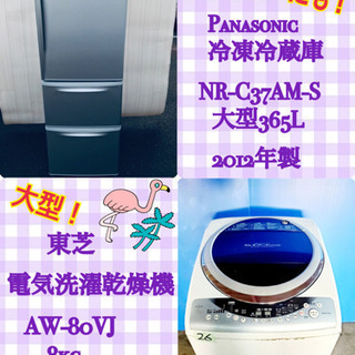 自社配送設置無料 国産家電セット パナソニック 東芝 冷洗家電