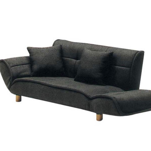 輸入品  ソファベッド ソファーベッド  ローソファとしても使用できるリクライニングソファ