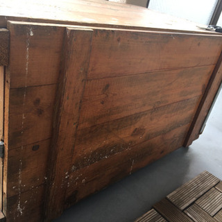 ワイン　輸送用　木箱　大の画像