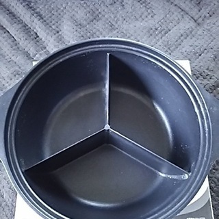 IH対応卓上三食鍋２６ｃｍの画像