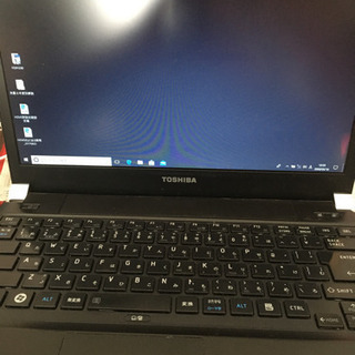 東芝ノート型パソコンジャンク品の画像