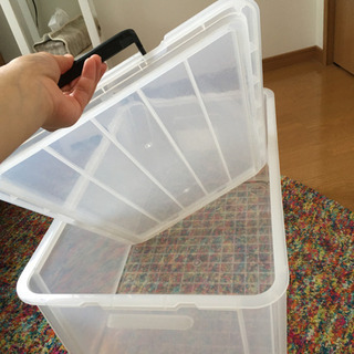 衣装ケース　取手壊れありの画像