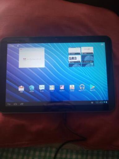 MOTOROLA XOOMタブレットです。