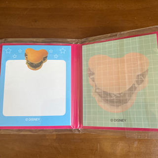 ディズニーリゾート限定メモ帳の画像