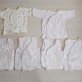 ②新生児服　小物　５４点まとめ売りの画像