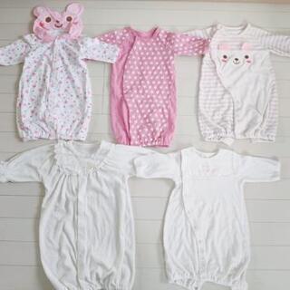 ②新生児服　小物　５４点まとめ売りの画像