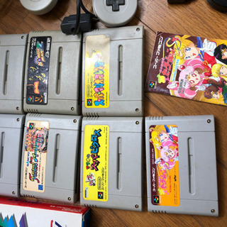 【引渡し済】スーパーファミコン本体とソフトセットの画像