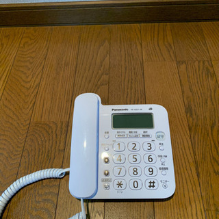 パナソニック　コードレス電話機　子機付き　【美品】の画像