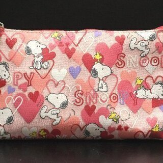 無料！文房具セット☆スヌーピーのペンケース☆蛍光ペン☆カラーボールペン等〇G009の画像