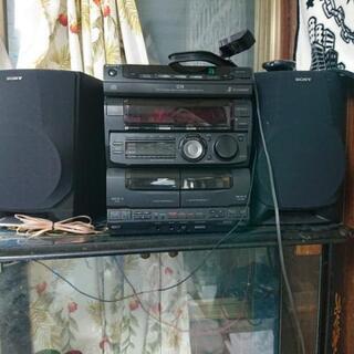 ラジオ CD カセット