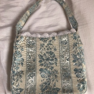 花柄バック