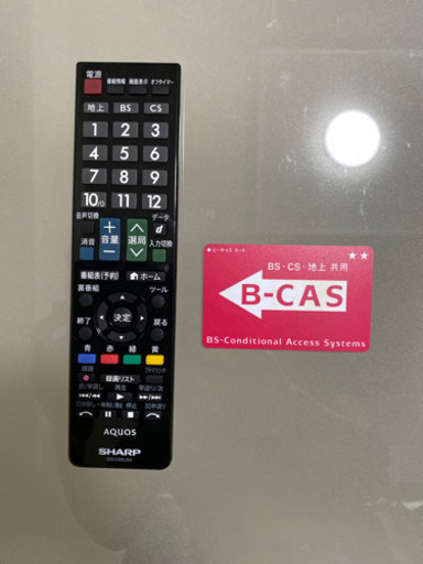 SHARP AQUOS 40型　テレビ　付属品付