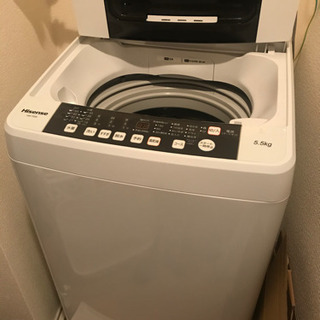 洗濯機【新品同様です】の画像