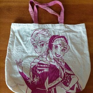 アナ雪　キャンバストートバッグ