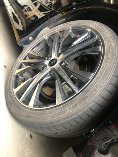 レオニス  uc 18インチ　ホイール　タイヤ付き