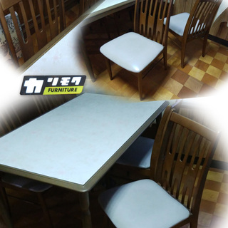 《姫路》オールド・カリモク☆DINING 5点SET【ジャパニー...