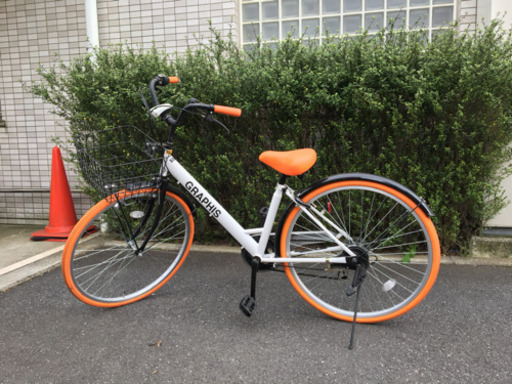 【今週末引き渡し予定】シティサイクル　26インチ　ホワイト