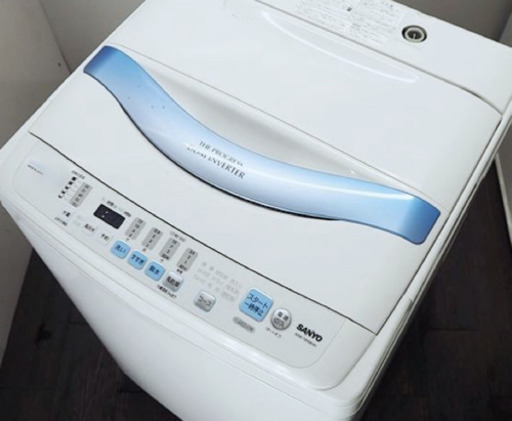 (送料無料) 美品 7kg 大容量洗濯機 布団が洗えて助かる！格安セール品 ②