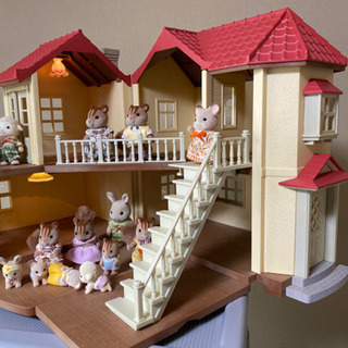 シルバニア　あかりの灯る大きなお家の画像