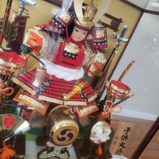 五月人形　子供大将の画像