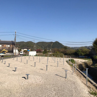 急募　太陽光　杭打ち工事　手元作業