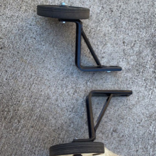 子供用自転車　18インチ（補助輪付き)の画像