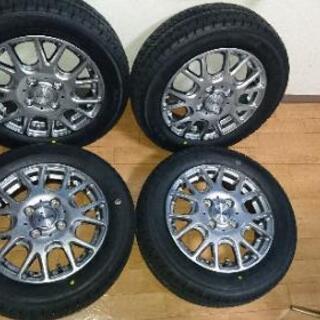 新品未使用サマータイヤ&ホイール4本セット155/65R13