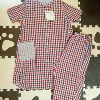 新品 マタニティ服パジャマ 授乳 Mサイズ産前産後 ダブルガーゼ生地
