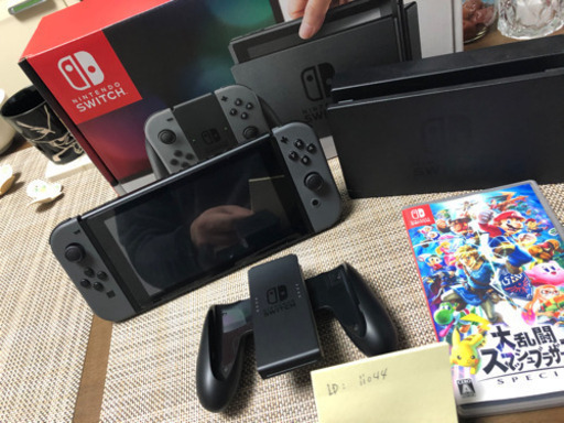 値下【保証付。中古】Nintendo Switch Joy-Con(L)/(R) グレー
