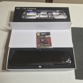 😸処分1台のみ😸【新品】😸ドライブレコーダー(バックミラー型2....