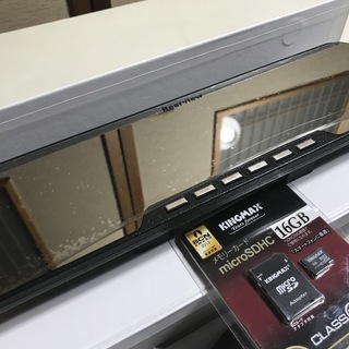 😸処分1台のみ😸【新品】😸ドライブレコーダー(バックミラー型2.7インチ)管理No②送料無料の画像