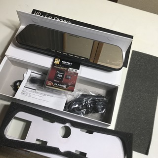 😸処分1台のみ😸【新品】😸ドライブレコーダー(バックミラー型2.7インチ)管理No②送料無料の画像