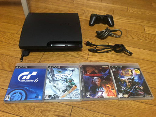 ps3本体とソフト4枚セット